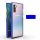 SMD Samsung Galaxy Note 10 Hybrid N10-007 áttetsző tok kék kerettel