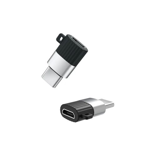 XO NB149-A Átalakító adapter Micro USB - USB Type-C fekete-6920680869244 1 kép