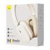 Baseus Bowie H1 Bluetooth 5.2 fejhallgató, ANC (fehér)-6932172626150 5 kép