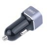 UNIQ Autós szivargyújtós töltő micro-USB kábellel fekete színbe-8719273149713 1 kép