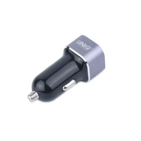 UNIQ Autós szivargyújtós töltő micro-USB kábellel fekete színbe-8719273149713 1 kép