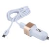 Autós szivargyújtós töltő micro-USB fehér színben-8719273149720 3 kép