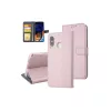 Fliptok kártyatartóval Samsung A60 rózsa arany-8719273297025 1 kép
