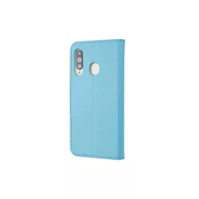Fliptok kártyatartóval Samsung A60 világoskék-8719273297032 2 kép
