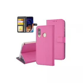 Fliptok kártyatartóval Samsung A60 pink-8719273297049 1 kép
