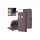 Fliptok kártyatartóval Samsung A60 barna-8719273297056 1 kép