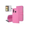 Fliptok kártyatartóval Samsung M40 pink-8719273297162 1 kép
