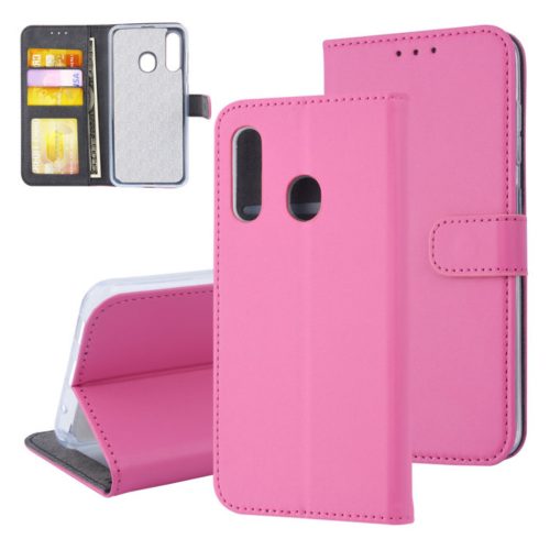 Fliptok kártyatartóval Samsung M40 pink-8719273297162 6 kép