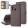 Fliptok kártyatartóval Samsung M40 barna-8719273297179 4 kép