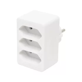 Home NV 23/WH hálózati elosztó, 3 EURO aljzat gyermekvédelemmel el-5998312731055 1 kép