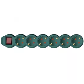 Home NV 6K-5/GR/1,5 hálózati elosztó, 5 m, H05VV-F 3G1,5 mm2 kábel-5999084951726 1 kép