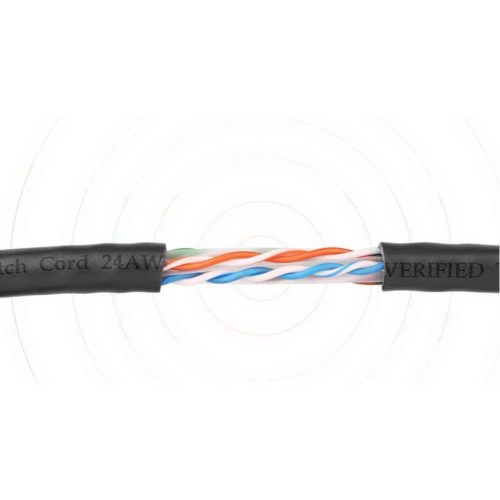 Ugreen Ethernet patchcord kábel RJ45 Cat 6 UTP 1000Mbps 3m fekete (NW-6957303851867 8 kép