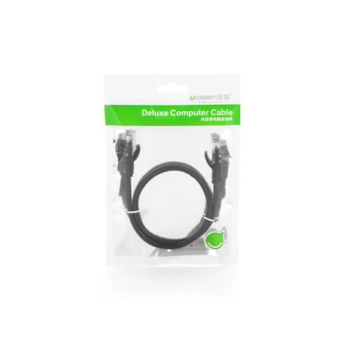 Ugreen Ethernet patchcord kábel RJ45 Cat 6 UTP 1000Mbps 5m fekete (NW-6957303851874 9 kép