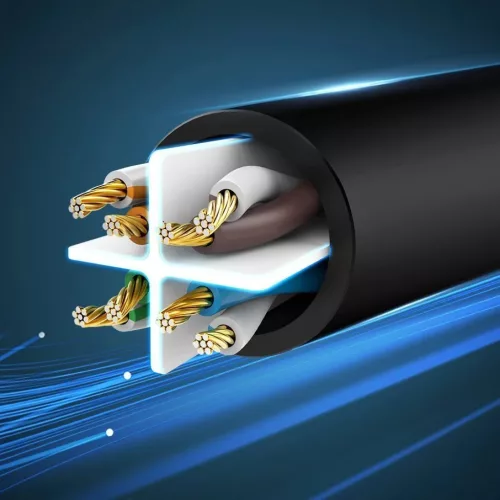Ethernet patchcord kábel RJ45 Cat 6 UTP 1000Mbps 1m piros Ugreen (NW1-6957303888290 8 kép