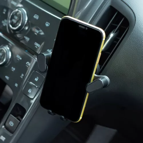 Maxlife szellőzőre erősíthető autós telefontartó MXCH-05 fekete-5900495074355 6 kép
