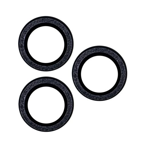 Lencsevédő üveg iPhone 15 Plus 6,7" fekete csillogó (2 db)-5907457751422 1 kép