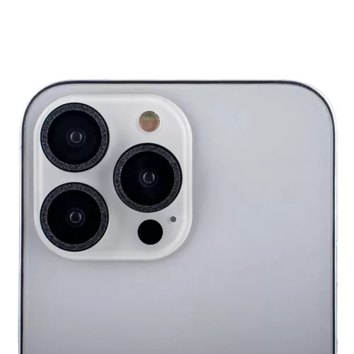 Lencsevédő üveg iPhone 15 Plus 6,7" fekete csillogó (2 db)-5907457751422 2 kép