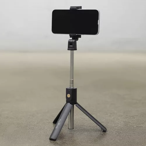 Maxlife Bluetooth szelfibot tripod MXST-100 fekete-5907457751729 5 kép