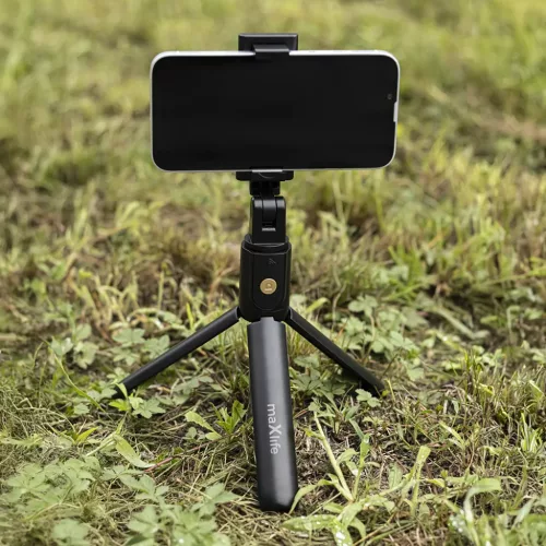 Maxlife Bluetooth szelfibot tripod MXST-100 fekete-5907457751729 6 kép