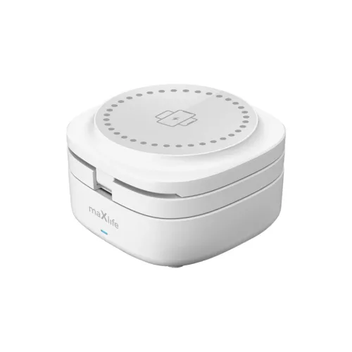 Maxlife MXWC-06 mágneses vezeték nélküli töltő 15W fehér 3 az 1-5907457780149 3 kép