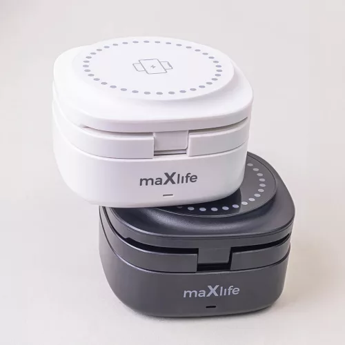 Maxlife MXWC-06 mágneses vezeték nélküli töltő 15W fehér 3 az 1-5907457780149 9 kép