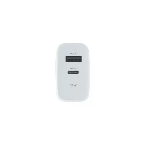 Maxlife MXTC-10-20AC PD QC töltő 1x USB-C 1x USB 20W fehér-5907457789838 3 kép