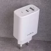 Maxlife MXTC-10-20AC PD QC töltő 1x USB-C 1x USB 20W fehér-5907457789838 7 kép