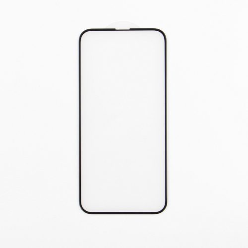 iPhone 16e 5D edzett üveg fekete keretes üvegfólia