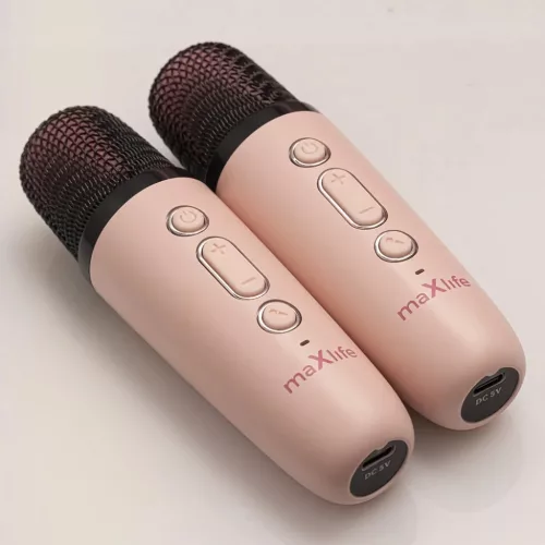 Maxlife Bluetooth karaoke hangszóró MXKS-200 fehér-5907457738690 4 kép