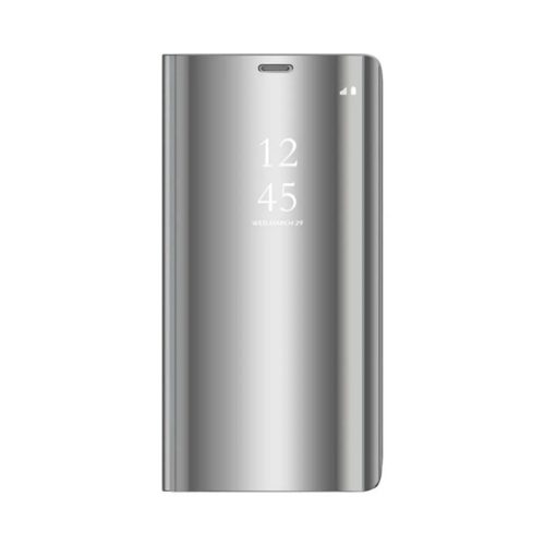 Smart Clear View ezüst tok Samsung Galaxy A35 5G-hez