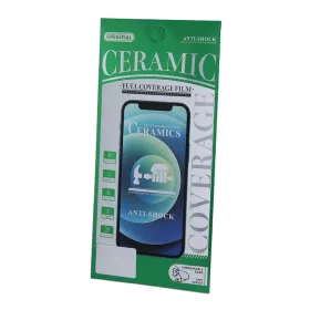 Edzett üveg 9D Kerámia Motorola Moto G24 / G04 üvegfólia