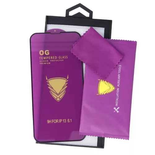 Edzett üveg OG Premium Samsung Galaxy A35 5G fekete keret üvegfólia-5907457773677 3 kép