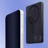 Magsafe Power Bank Maxlife MXPB-05 20W PD 5000mAh mágneses fekete-5906961945655 4 kép