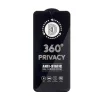 iPhone 16 Plus edzett üveg Privacy 360 üvegfólia