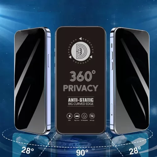 iPhone 16 Plus edzett üveg Privacy 360 üvegfólia-5907582343523 2 kép