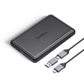   Orico DDL25-C3 2.5" HDD/SSD USB-C 5Gb/s Merevlemez Ház - Fekete