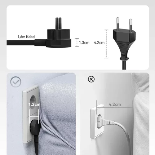Orico PDC25 25W 6 az 1-ben Hálózati elosztó 2x AC + 2x USB-A + 2x U-6942227174611 6 kép