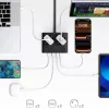 Orico PDC25 25W 6 az 1-ben Hálózati elosztó 2x AC + 2x USB-A + 2x U-6942227174611 7 kép