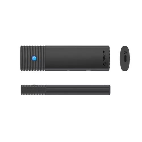 Orico PWM2 M.2 NGFF SATA USB-C 5Gb/s lemezház - Fekete-6942227137845 2 kép