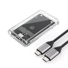 Orico TC10-MS mSATA USB-C 3.2 5Gb/s Lemez Tok - Átlátszó-6942227137777 2 kép
