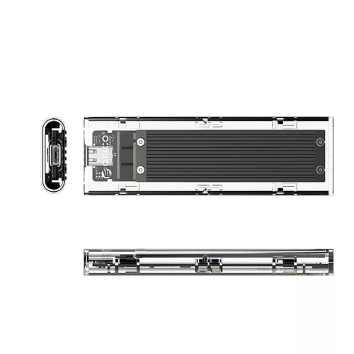 Orico TCM2-C3 M.2 NVME USB-C 10Gb/s lemezmeghajtó - Fekete-6942227137807 2 kép