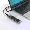 Orico TCM2-C3 M.2 NVME USB-C 10Gb/s lemezmeghajtó - Fekete-6942227137807 3 kép