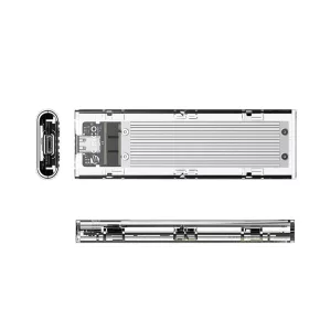 Orico TCM2-C3 M.2 NVMe USB-C 10Gb/s Merevlemez külső ház - Szürke-6942227137814 2 kép