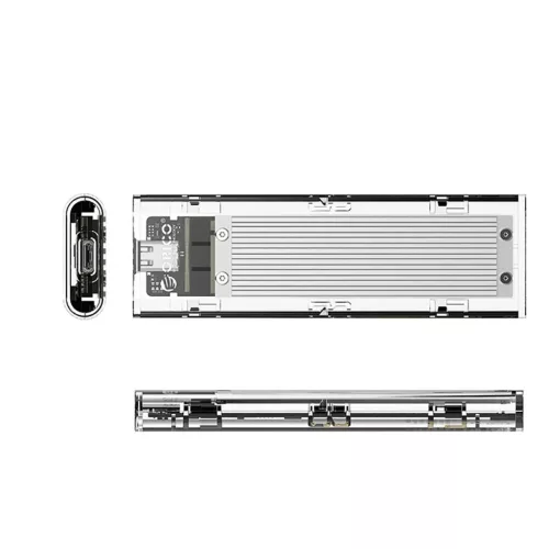 Orico TCM2-C3 M.2 NVMe USB-C 10Gb/s Merevlemez külső ház - Szürke-6942227137814 2 kép