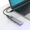Orico TCM2-C3 M.2 NVMe USB-C 10Gb/s Merevlemez külső ház - Szürke-6942227137814 3 kép