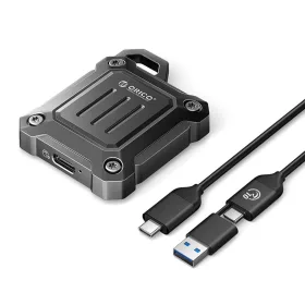   Orico XAM2 M.2 2230 USB-C 3.2 Taktikai Megerősített Lemezház - Fekete