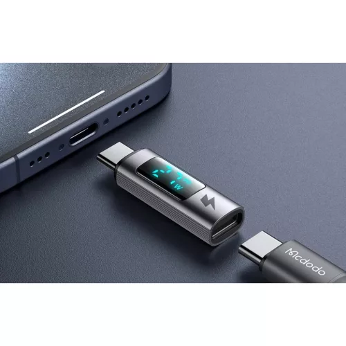 USB-C to USB-C Adapter, Mcdodo OT-6090, 100W (fekete)-6921002660907 4 kép