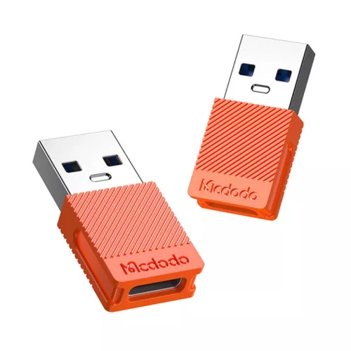 Mcdodo USB-C - USB 3.0 átalakító adapter OT-6550 narancssárga-6921002665506 3 kép