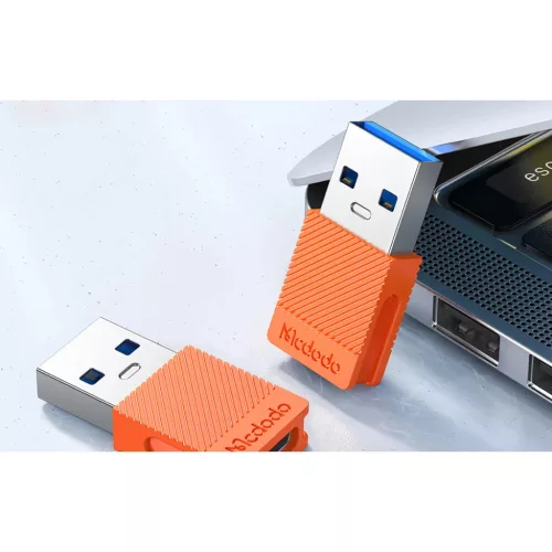 Mcdodo USB-C - USB 3.0 átalakító adapter OT-6550 narancssárga-6921002665506 4 kép