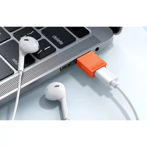 Mcdodo USB-C - USB 3.0 átalakító adapter OT-6550 narancssárga-6921002665506 5 kép